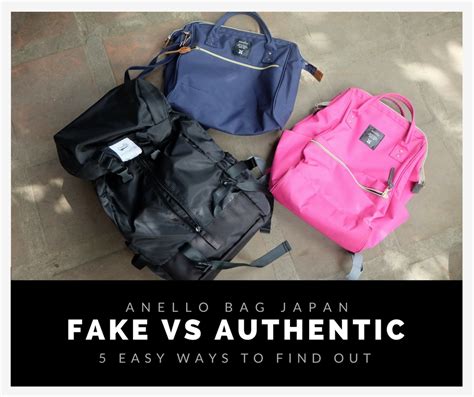 fake vs original anello bags|are anello bags real.